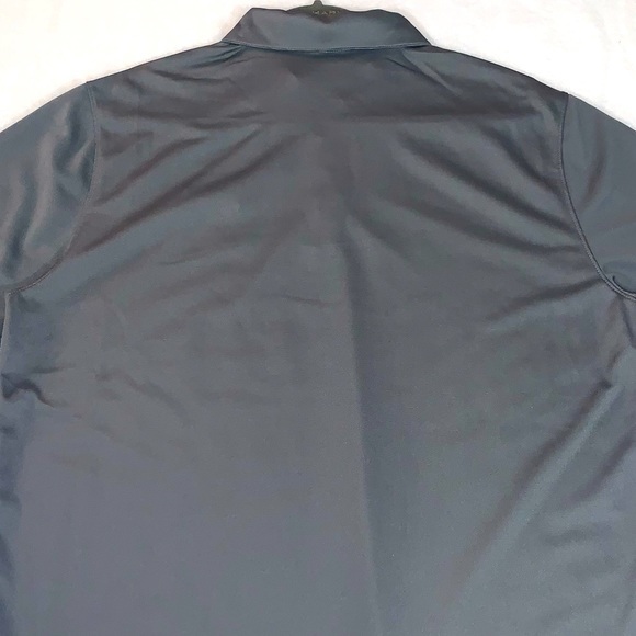 NikeGolf men’s size XL short sleeve polo shirt grey Dri-Fit collared golf shirt - Picture 6 of 16